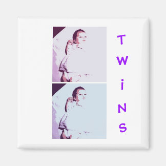 New Baby Twins Magnet
