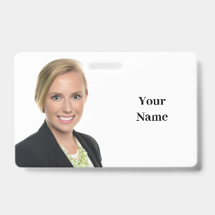 NEW! Badge - Horizontal Retractable - Custom