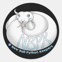 New Ball Python Keepers Yuki Sticker