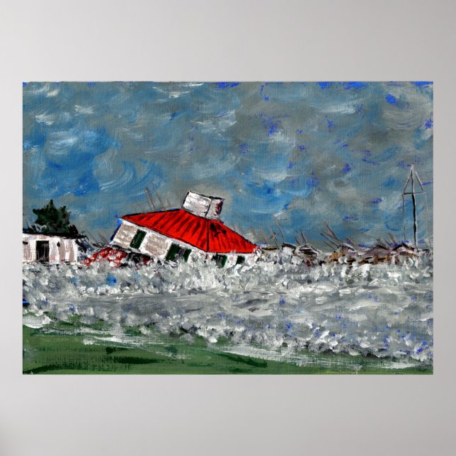 New Basin Canal Lighthouse Poster (Front)