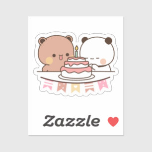 new bear and panda bubu dudu couple