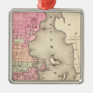 New Bedford 2 Metal Ornament