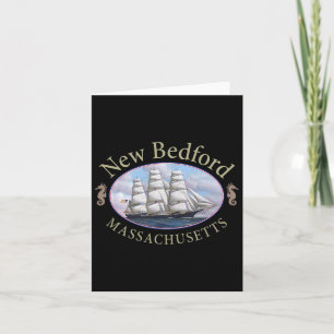 New Bedford Machusetts Nautical Tall Ship Card