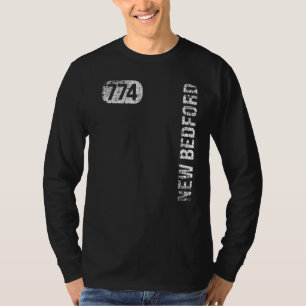 New Bedford Massachusetts 774 Area Code Vintage Re T-Shirt