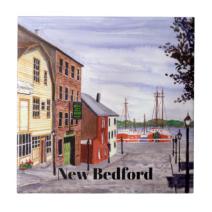 New Bedford Massachusetts New England Painting Tile