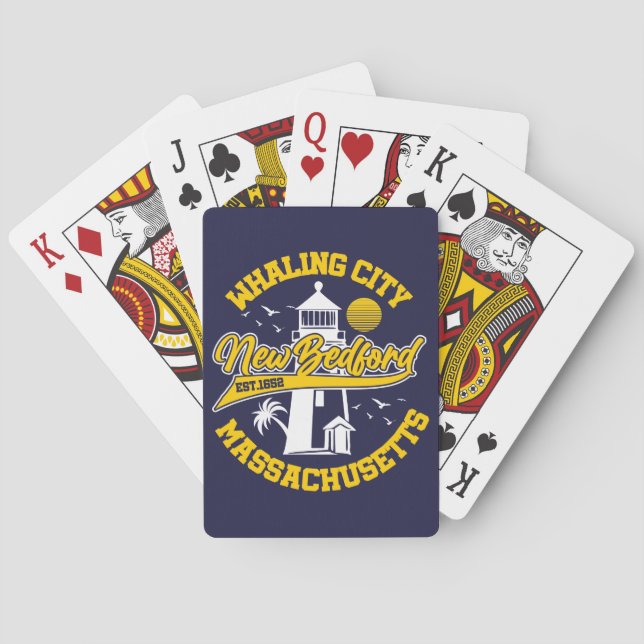 New Bedford,Massachusetts Playing Cards (Back)