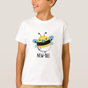 New Bee Funny Insect Bug Pun  T-Shirt