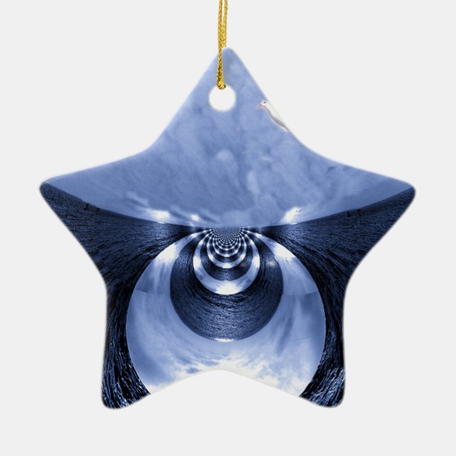 New Beginnings#1_ Ceramic Ornament (Front)