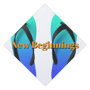 New Beginnings  Graduation Cap Topper