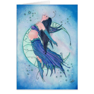 New Beginnings pregant fairy card By Renee L lavoi