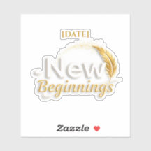 New Beginnings Sticker / Sticker Nuevos Comienzos