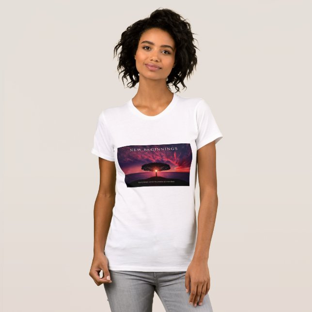 new beginnings T-Shirt (Front Full)