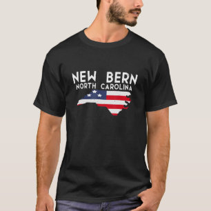 New Bern North Carolina USA State America Travel T-Shirt