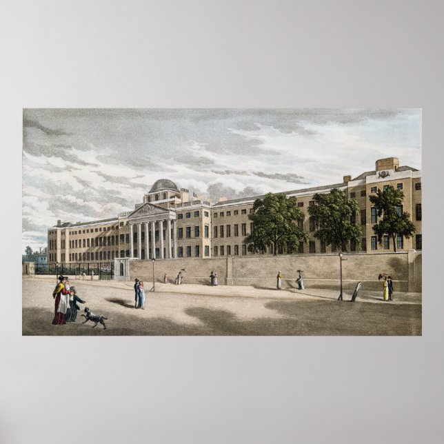 New Bethlem Hospital, St. George's Fields Poster (Front)