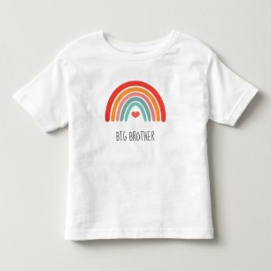 new big brother Rainbow matching outfit Toddler T-shirt
