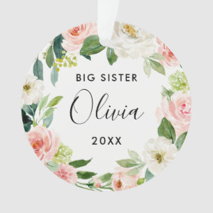 New Big Sister Christmas Gift   Big Sister Ornament