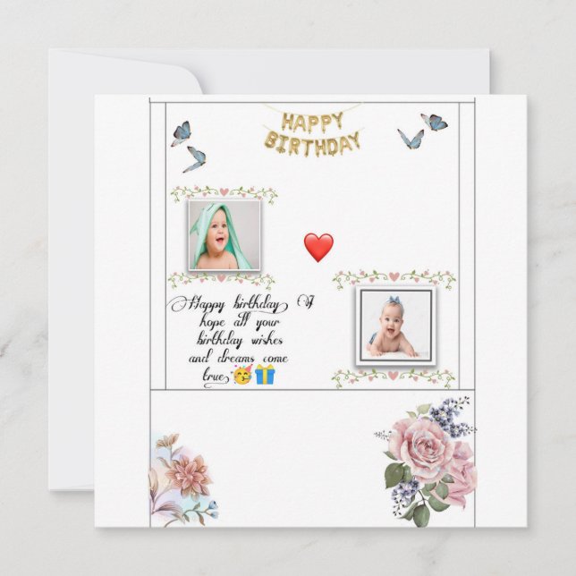 New birthday card  (Front)