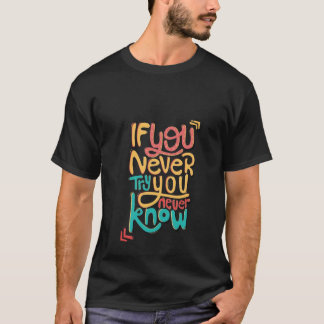 New Black Colour Trendy T-Shirt