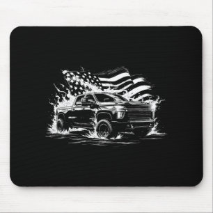New Body Style Silverado Truck 2500 Crew Cab Patri Mouse Pad
