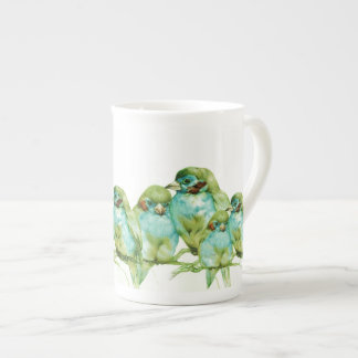 NEW BONE CHINA LOVE BIRD MUG