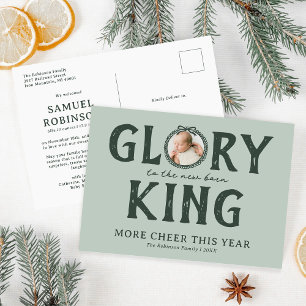 New Born King l Birth Announcement Christmas