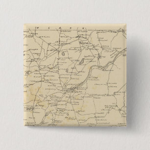 New Boston, Hillsborough Co 2 Inch Square Button