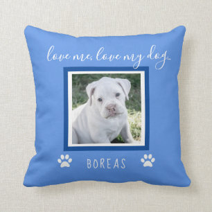 New Boxer Puppy  - Personalized Dog Gifts & Throw Pillow