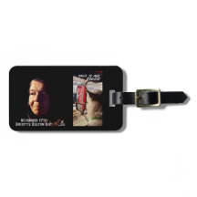 NEW Brigitte Belton Day by RoseWrites Luggage Tag