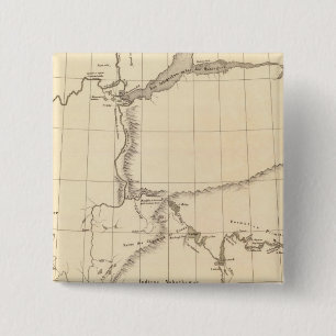 New Britain, America 25 2 Inch Square Button