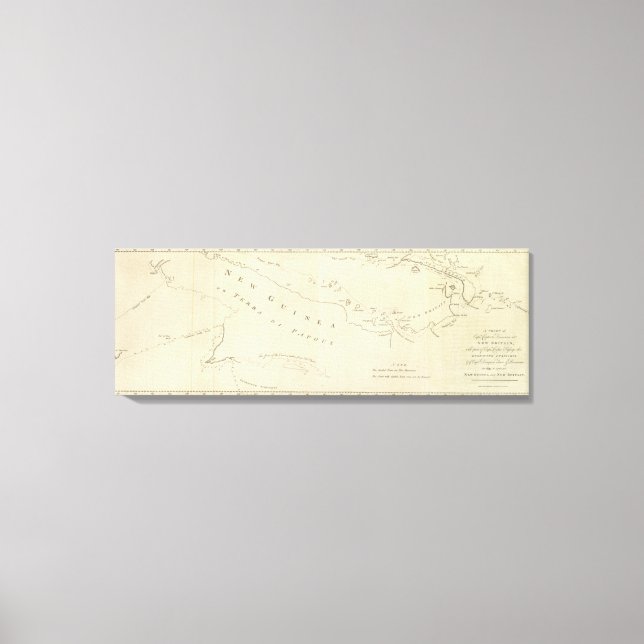 New Britain Discoveries Canvas Print (Front)