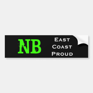 New Brunswick Bumper Sticker
