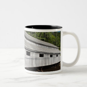 New Brunswick, Canada. Irish River covered Two-Tone Coffee Mug