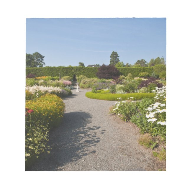 New Brunswick, Canada. Kingsbrae Garden in St. Notepad (Front)
