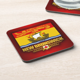 New Brunswick Flag Coaster