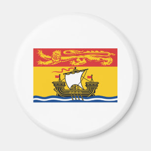 NEW BRUNSWICK FLAG MAGNET