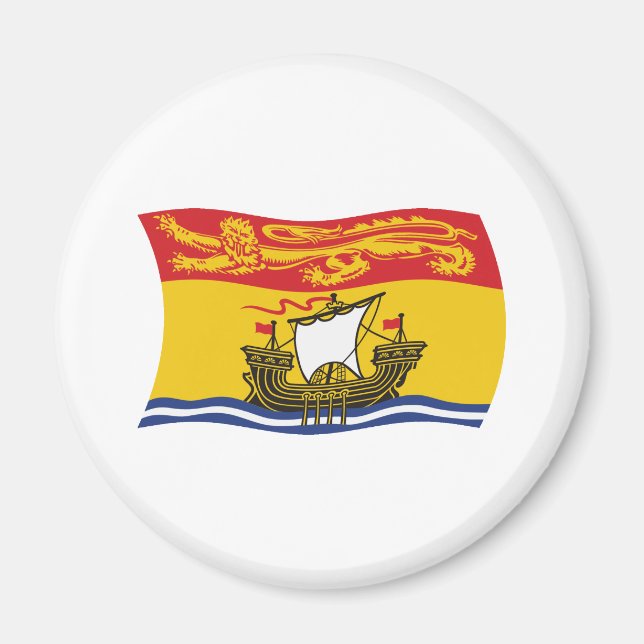 New Brunswick Flag Magnet (Front)