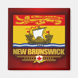 New Brunswick Flag Magnet