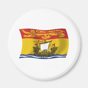 New Brunswick Flag Magnet