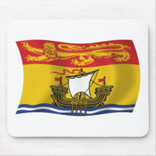 New Brunswick Flag Mousepad