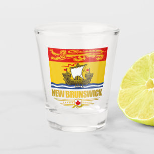 New Brunswick Flag Shot Glass