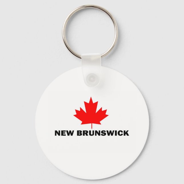 New Brunswick Keychain (Front)