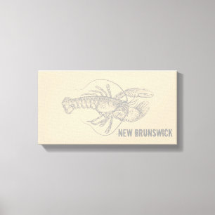 New Brunswick Lobster Canvas Print