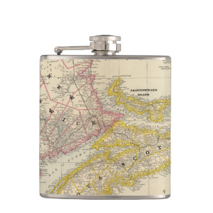 New Brunswick, Nova Scotia Hip Flask