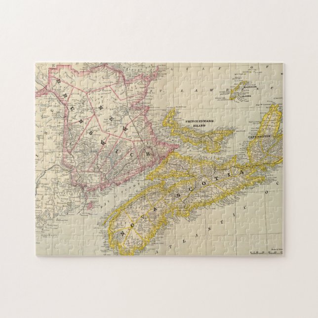 New Brunswick, Nova Scotia Jigsaw Puzzle (Horizontal)