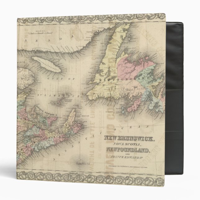 New Brunswick, Nova Scotia, Newfoundland 2 Binder (Front/Inside)