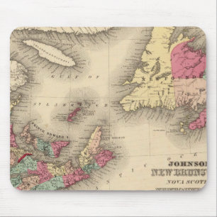 New Brunswick, Nova Scotia, Newfoundland 3 Mouse Pad