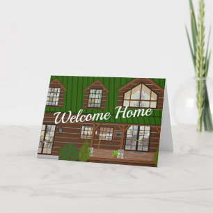 New Cabin House Warming Thank You Card