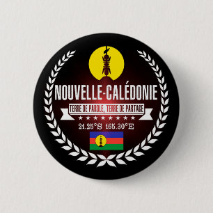 New Caledonia 2 Inch Round Button