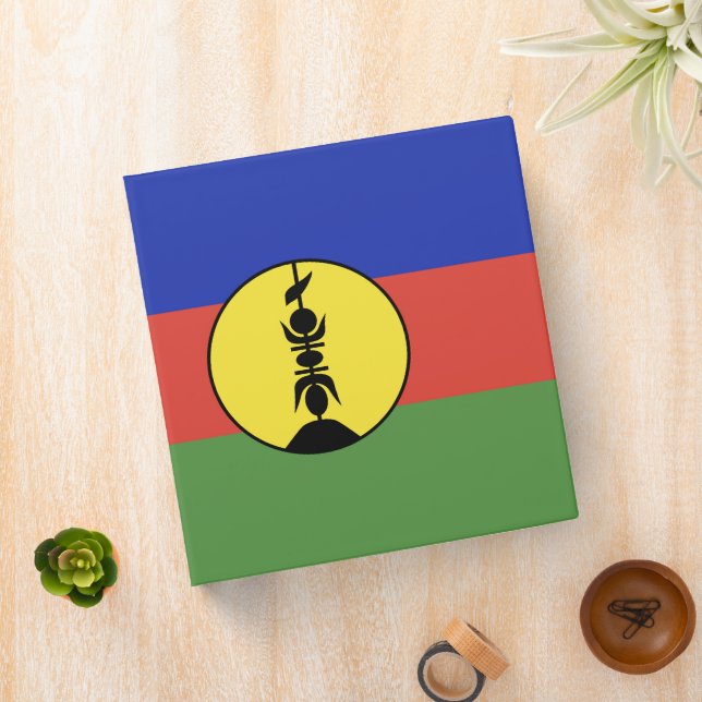 New Caledonia flag Binder (In Situ)