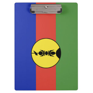 New Caledonia flag Clipboard